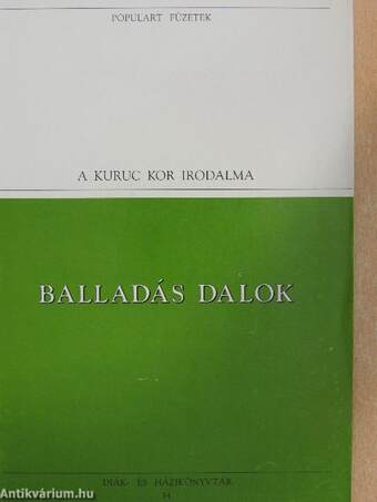 Balladás dalok