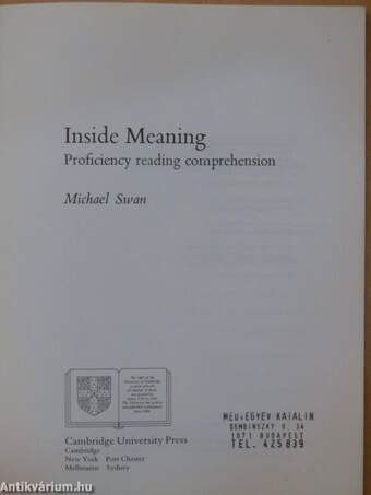 Inside Meaning