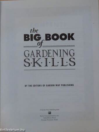 The Big Book of Gardening Skills