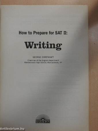 How to Prepare for SAT II