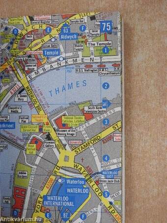 Geographers' A-Z visitors' London atlas and guide