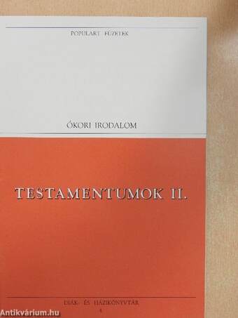 Testamentumok II.