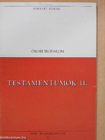 Testamentumok II.