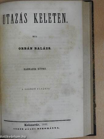 Utazás Keleten I-III.