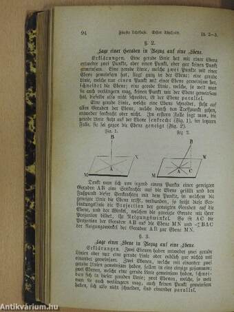 Lehrbuch der Mathematik für Gymnasien, Realschulen und andere höhere Lehranstalten I-III. (gótbetűs)