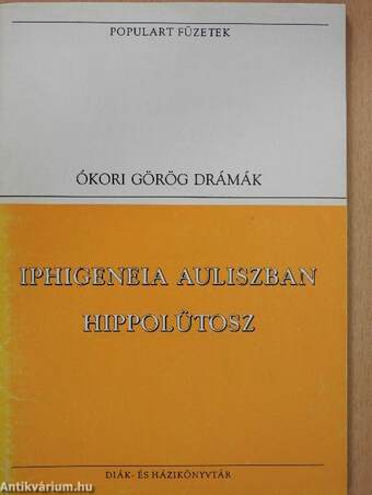 Iphigeneia Auliszban/Hippolütosz