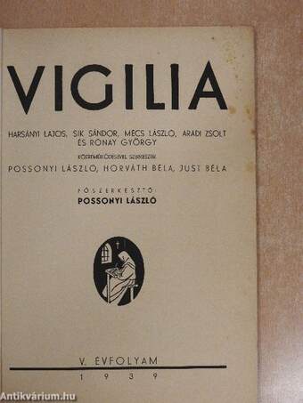 Vigilia 1939. január