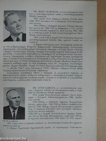 A Szegedi Orvostudományi Egyetem Évkönyve 1970/71-1971/72.