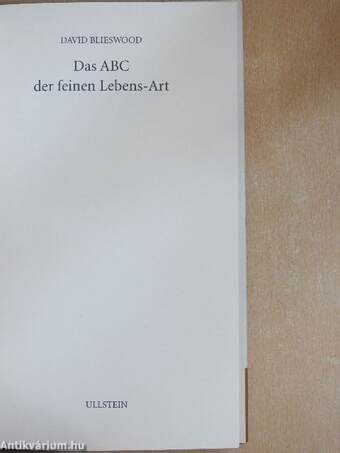 Das ABC Der Feinen Lebens-Art