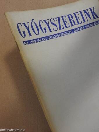 Gyógyszereink 1980. szeptember