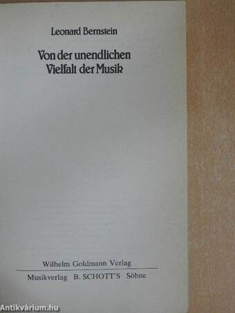 Von der unendlichen Vielfalt der Musik