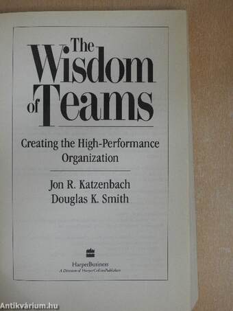 The Wisdom of Teams