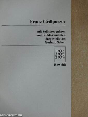 Franz Grillparzer