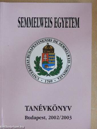 Semmelweis Egyetem Tanévkönyv 2002/2003