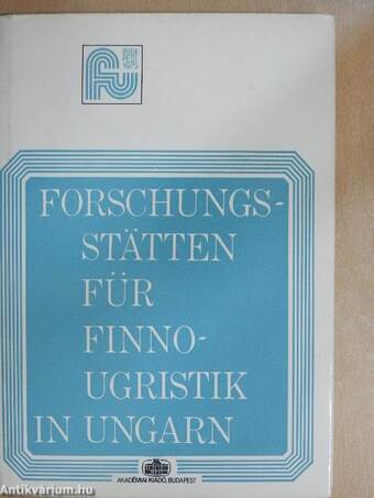 Forschungsstätten für Finnougristik in Ungarn