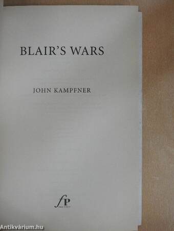 Blair's Wars