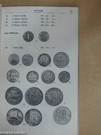 Münzenkatalog Europa 1900-1944