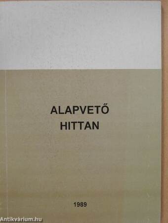 Alapvető hittan