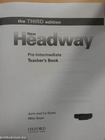 New Headway - Pre-Intermediate - Teacher's book