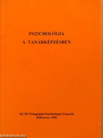 Pszichológia a tanárképzésben