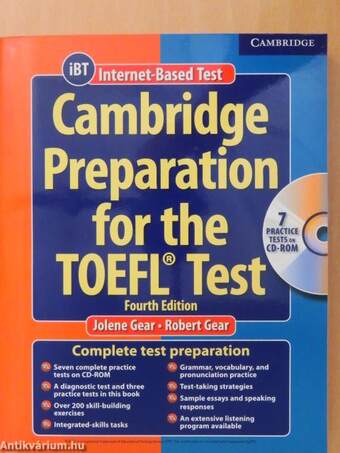 Cambridge Preparation for the TOEFL Test - CD-vel