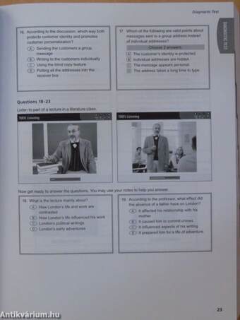 Cambridge Preparation for the TOEFL Test - CD-vel