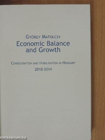 Economic Balance and Growth