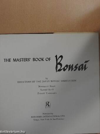 The Masters' Book of Bonsai