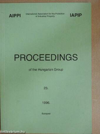 Proceedings of the Hungarian Group 23.