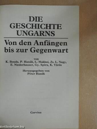 Die Geschichte Ungarns