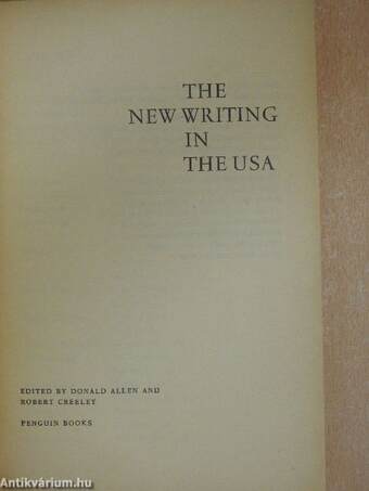 The new writing in the USA