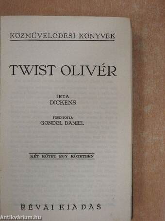 Twist Olivér