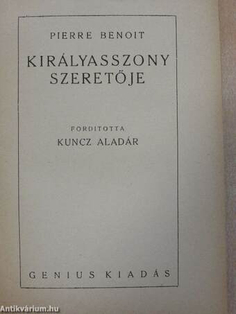 Királyasszony szeretője