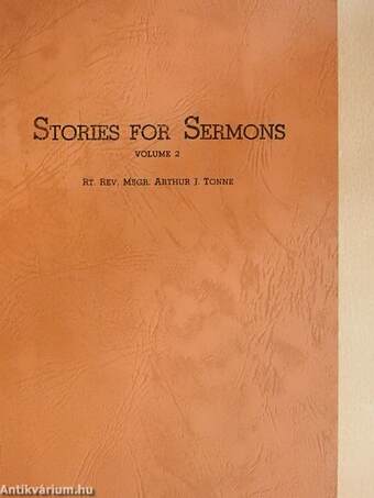 Stories for Sermons Volume 2.