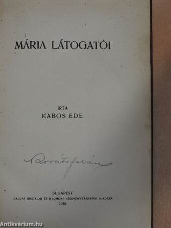 Mária látogatói