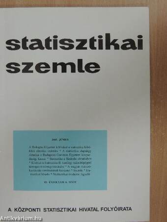 Statisztikai Szemle 2005. június