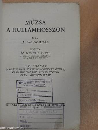 Múzsa a hullámhosszon