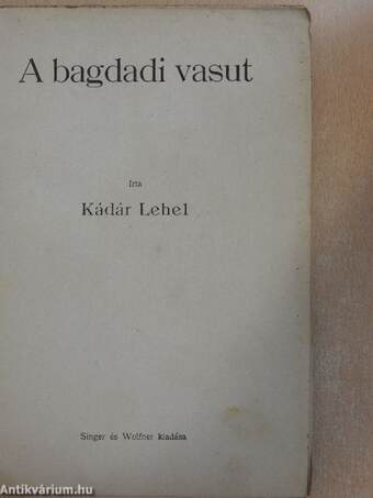 A bagdadi vasut