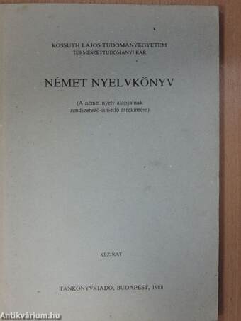 Német nyelvkönyv 