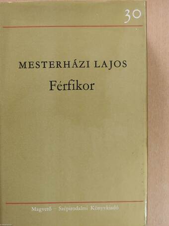 Férfikor (dedikált példány)