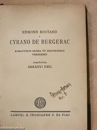 Cyrano de Bergerac