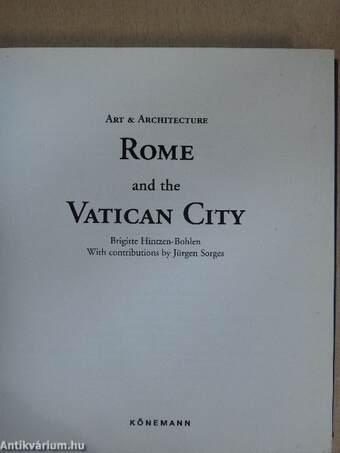 Rome and the Vatican City