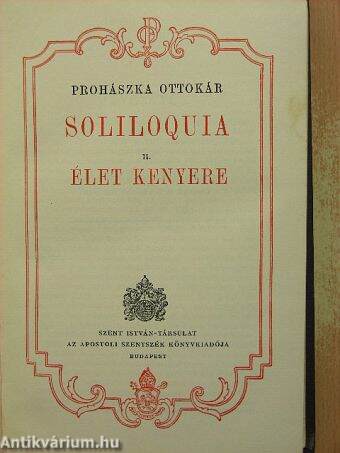 Soliloquia II.