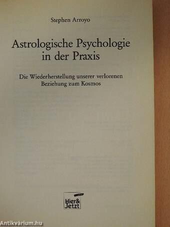 Astrologische Psychologie in der Praxis