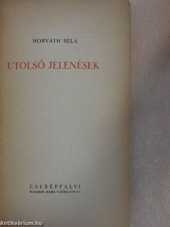 Utolsó jelenések