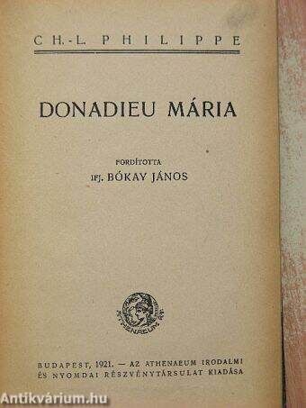 Donadieu Mária