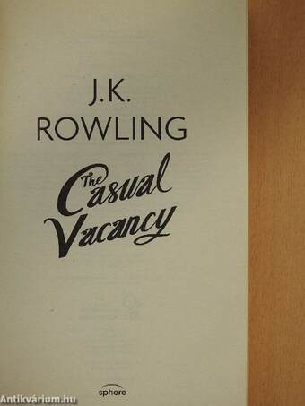 The Casual Vacancy