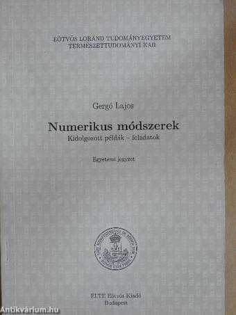 Numerikus módszerek