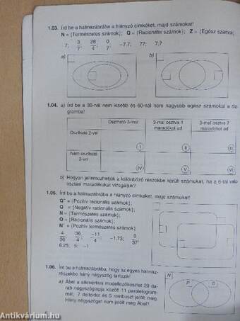 Matematika 8. - Gyakorló