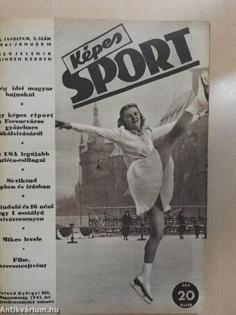 Képes Sport 1941. (nem teljes évfolyam)